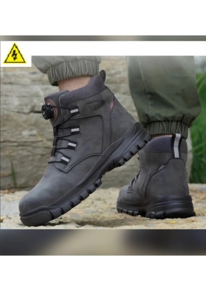 Kompozit Burun Ultra Hafif Iş Güvenlik Botu Otomatik Bağcık Delinmez Kevlar Su Geçirmez Bot modelleri