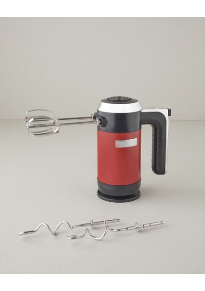 Retro Tarz El Mikseri, Şık ve Kullanışlı Kırmızı Renk Seçeneğiyle. fiyatları