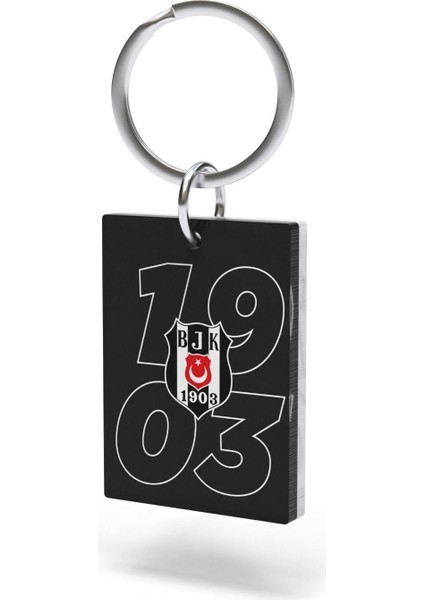 Lisanslı Siyah Beyaz 1903 Yazılı Anahtarlık Kartal Ahşap Kutulu fiyatları
