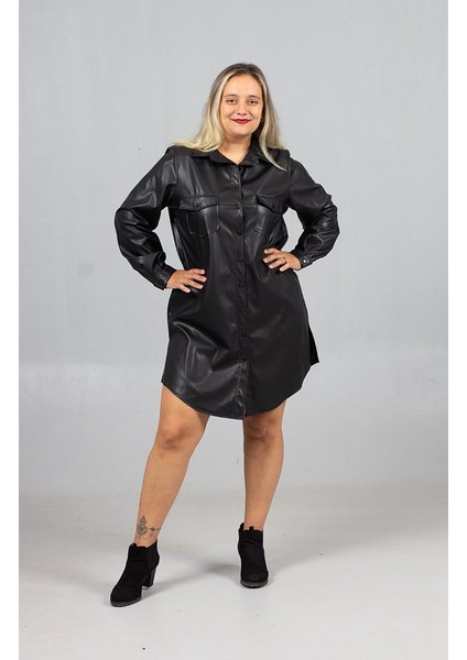 Içi Yünlü Deri Tunik Gömlek – Şık ve Sıcak Tasarım modelleri