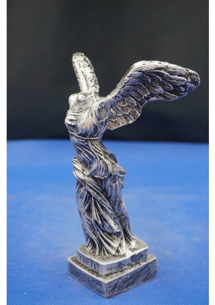 Başsız Mekek Antik Mitolojik Nıkee Heykeli Dekoratif Biblo – Ev Dekor & Hediyelik Aksesuar 20 cm