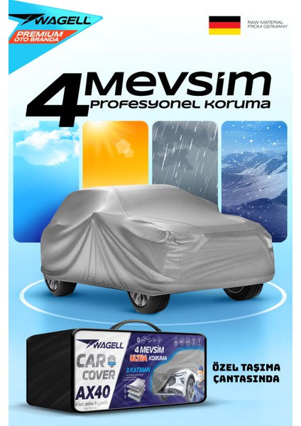 Renault Symbol Sedan Uyumlu FX40 Araba Brandası - Oto Çadır Örtü fiyatları