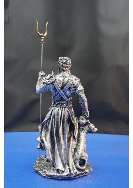 Mitolojik Kahraman Antik Yunan Ölüler Tanrısı Hades Heykel Biblo – Ev Dekor Hediyelik Aksesuar 25 cm modelleri