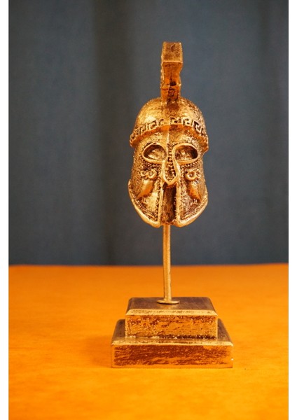 Athena Miğfer Biblo Heykel – Ev Dekor & Hediyelik Aksesuar 21 cm