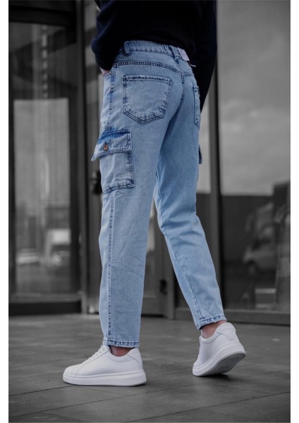 Prf 011 Yıpratmalı Komando Baggy Fit Kot Kargo Pantolon indirimleri