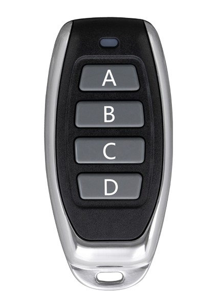 Akıllı Kodlanabilir Otopark Bariyer Garaj Kepenk Kumandası 433MHZ (Abcd)