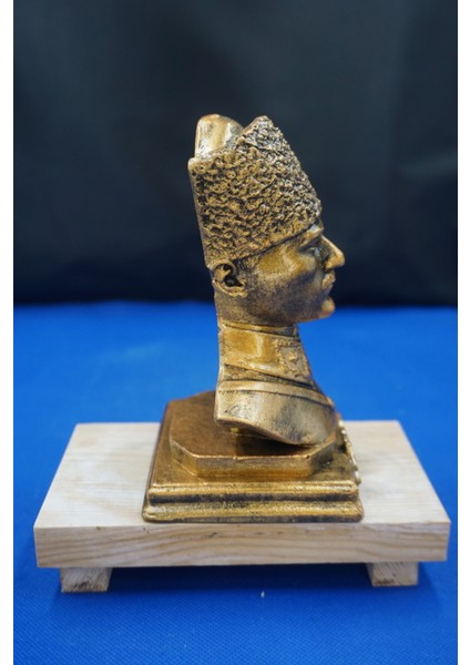 Mustafa Kemal Atatürk Büstü Heykel Biblo – Özel Tasarım ( 16 Cm) Ofis Aksesuarı, Ev Dekor, Hediyelik fırsatları