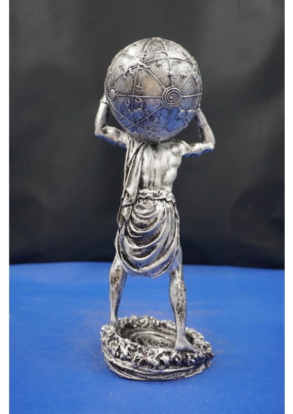 Atlas Biblo Güçlü ve Etkileyici Tasarım: 30 cm Atlas Özel Tasarım Heykel Ev Dekor Hediyelik Aksesuar fırsatları