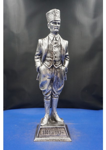 Büyük Atatürk Heykeli Biblo – Özel Tasarım 40 cm Ev Ofis Dekor Hediyelik Aksesuar