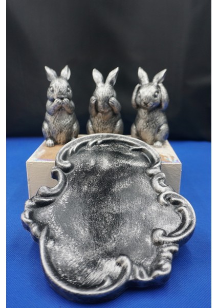 Görmedim - Duymadım - Bilmiyorum Leonardo Düşünceleri Üç Bilge Tavşan ve Tabaklı Tam Set fırsatları