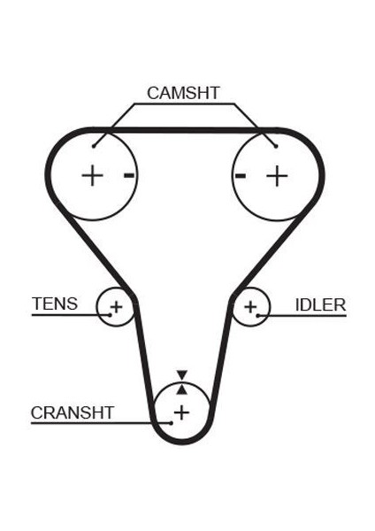 5512XS - Triger Kayışı 123×220 Mazda 323 1.5/1.6 16V 94-03 Ford Actıve 1.6 16V 00-05 CT1047