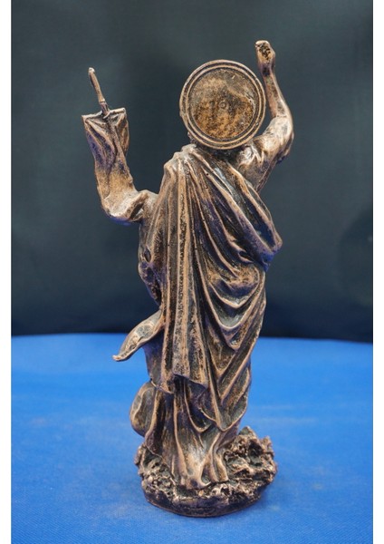 Peder St. John The Baptist Dekoratif Heykel Biblo – Ev Dekor & Hediyelik Aksesuar 25 cm fırsatları