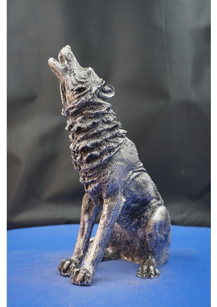 Uluyan Kurt Heykel Biblo – Büyük Boy Kurt Heykeli, Ev ve Ofis Dekor Hediyelik Aksesuar (26 Cm) modelleri