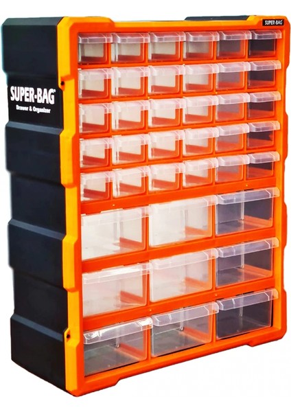 39LU Byk 9BYK+30KÇK Monoblok Çekmece Seti 38.1X15.7X47.5CM (4887)