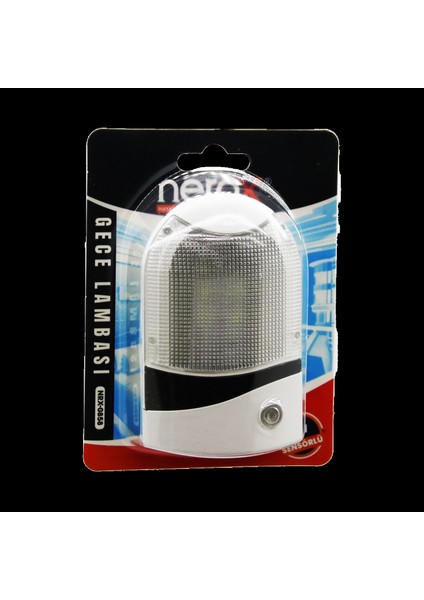 Oval Fotosel Gece Lambası 1W (4887)