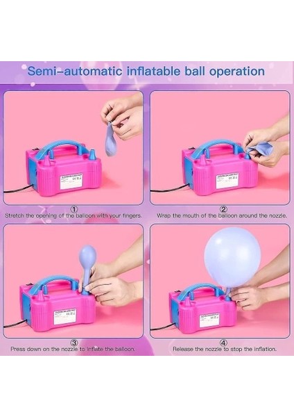 Elektrikli Balon Şişirme Makinesi modelleri