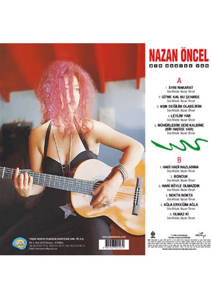 Nazan Öncel Bir Hadise Var Lp Plak fiyatları