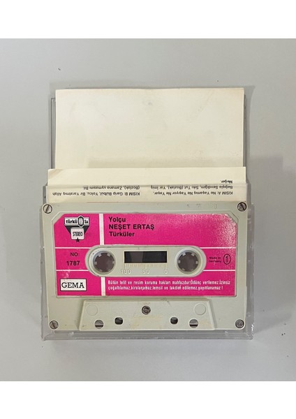 Neşet Ertaş Türküler Yolcu Türküola 1787 Alman Baskı Kaset (Orijinal Dönem Alman Baskı Kaset) fiyatları