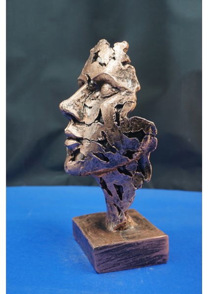 Özel Tasarım Dekoratif Yüz Heykel Biblo – Ev Dekor & Hediyelik Aksesuar 25 cm fiyatları