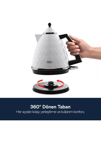 Beyaz Isıtıcı Kettle, Hızlı ve Pratik Kullanımlı, Şık Tasarım. fiyatları