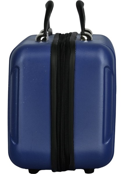 Şık Lacivert Abs Makyaj Çantası El Valizi, Pratik ve Havalı Tasarım modelleri