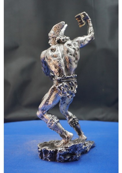Iskandinav Mitolojisi Thor Heykel Biblo – Savaşçı Ruhun Simgesi Dekoratif Aksesuar (27 Cm) modelleri