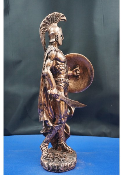 Antik Yunan Mitolojisi Leonidas Heykel Biblo – Güç ve Cesareti Yansıtan Dekoratif Aksesuar (35 Cm) modelleri