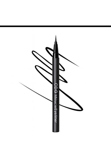 Ince Uçlu, Suya Dayanıklı Siyah Göz Kalemi, Güzel ve Kalıcı Bakış