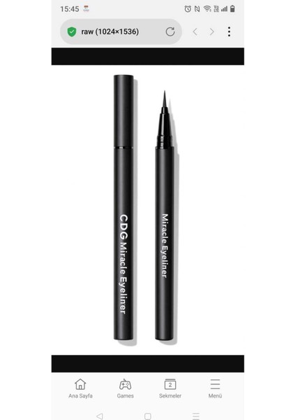 Ince Uçlu, Suya Dayanıklı Siyah Göz Kalemi, Güzel ve Kalıcı Bakış fiyatları