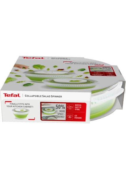 Katlanabilir Salata Kurutucu - Dayanıklı Plastik, 4 L, Kaymaz Taban, Sızdırmaz Tasarım, Çok Amaçlı Kullanım