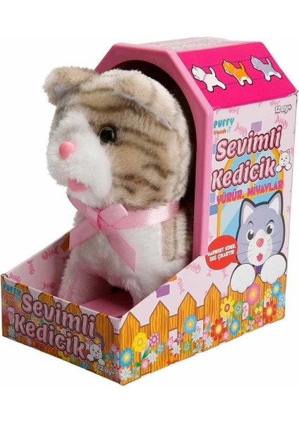 Sunman Jamina Sevimli Peluş Kedicik - S00047240