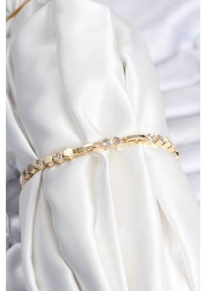 Bfs Pirinç Vıp Seri Gold Renk Petek Model Kadın Bileklik fiyatları