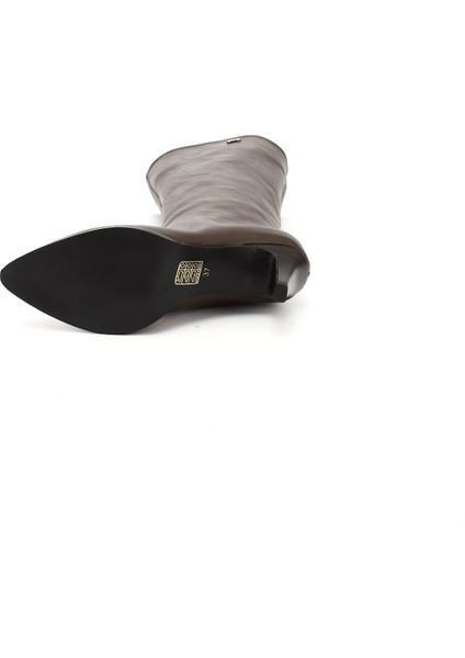 Kadın Kahve Sivri Burun İnce Topuklu Çizme fırsatları