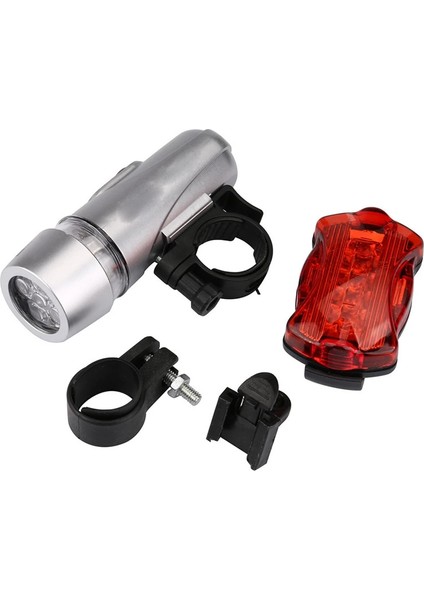 Bisiklet Ön ve Arka Lamba Seti Multi Fonksiyonlu - Gri indirimleri