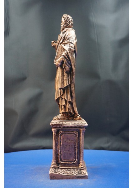Atinalı Filozof Sokrates Heykel Biblo – Bilgelik ve Felsefenin Simgesi Hediyelik Aksesuar 35 cm fiyatları