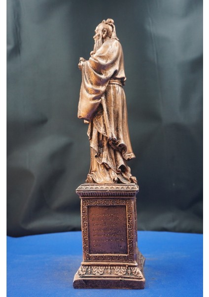 Konfüçyüs Heykel Biblo – Büyük Boy Çinli Filozof Konfüçyüs Ev ve Ofis Hediyelik Aksesuar (35 Cm) fiyatları