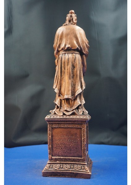 Konfüçyüs Heykel Biblo – Büyük Boy Çinli Filozof Konfüçyüs Ev ve Ofis Hediyelik Aksesuar (35 Cm) modelleri