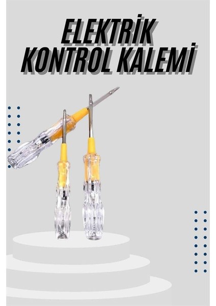 Msa-Shop Kontrol Kalemi Çift Taraflı Uçlu Elektrik Akım Test Cihazı fiyatları