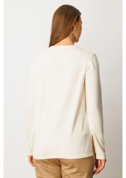 63312 Onteks Kazak Sıfır Yaka Baklava Desenli fırsatları