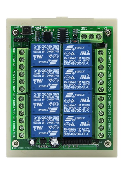 8 Kanal 433 Mhz Kumanda Alıcısı 12V fiyatları