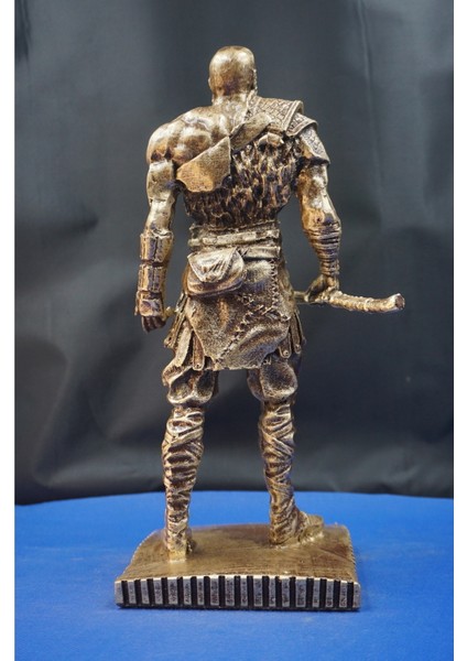 Mitolojik Savaşcı Kratos Heykel Biblo - Ev Ofis Dekoratif Hediyelik Aksesuar (31 Cm) fırsatları