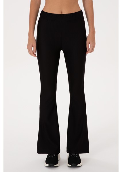 Kadın Siyah Eşofman Altı 50297274-VR046