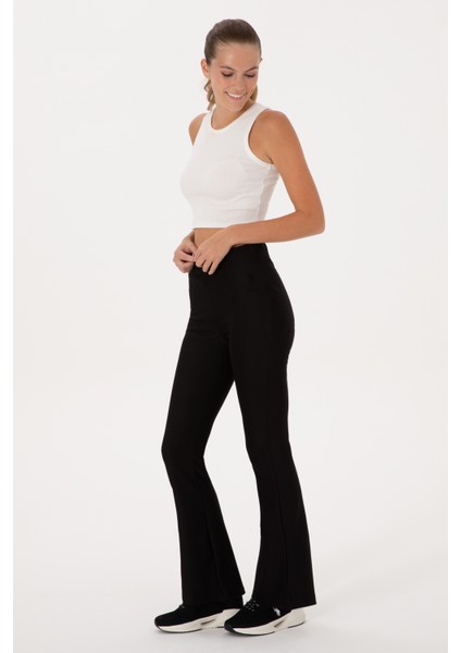 Kadın Siyah Eşofman Altı 50297274-VR046