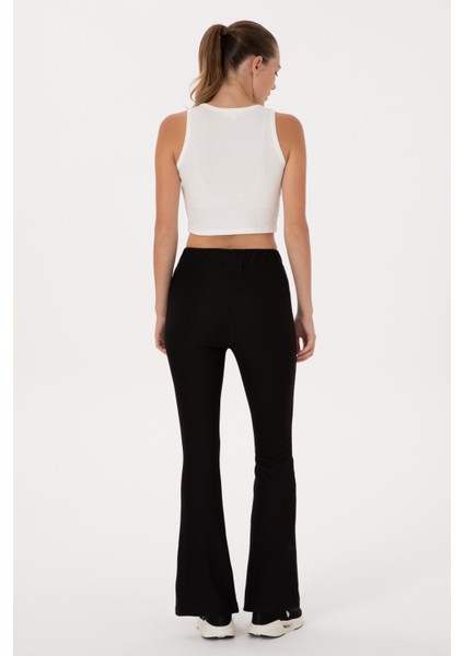 Kadın Siyah Eşofman Altı 50297274-VR046