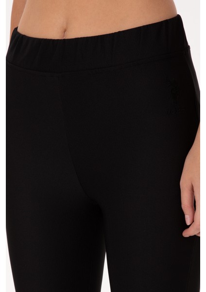 Kadın Siyah Eşofman Altı 50297274-VR046