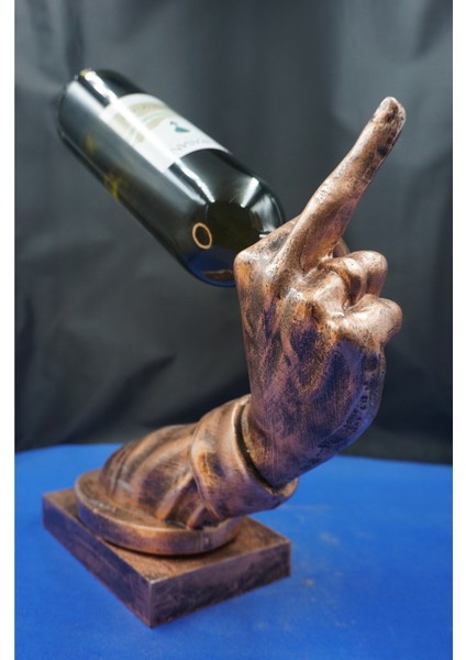 Özel Tasarım Şaraplık Yağdanlık Nh. Biblo Heykel – Ev Dekorasyon Hediyelik Aksesuar 27 cm