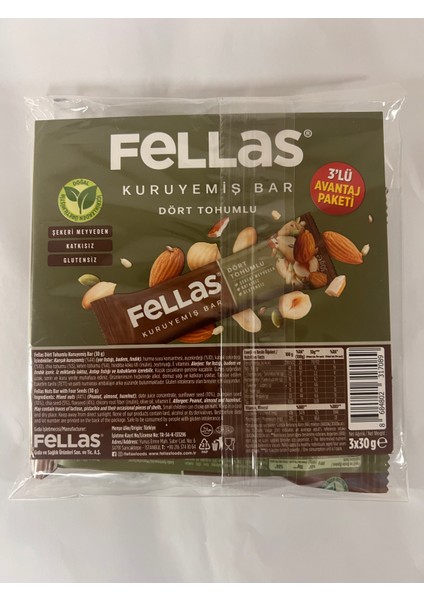 Fellas Kuruyemiş Bar fiyatları