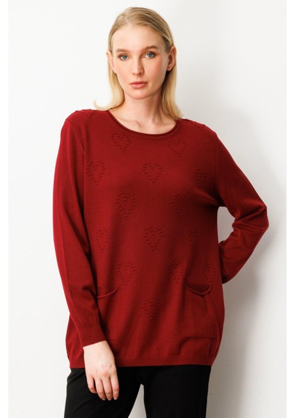 65344 Onteks Kazak Cepli Arkası Düğmeli