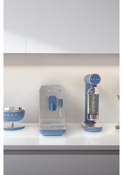 Tam Otomatik Espresso Kahve Makinesi Storm Blue Edition BCC12SBM