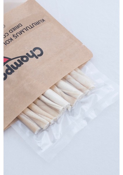 Kurutulmuş Kolajen Burgu Çubukları Köpek Ödülü 100 gr fiyatları